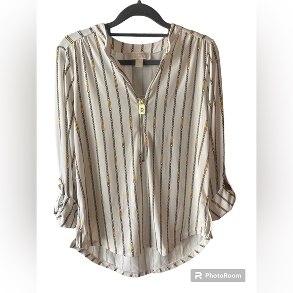 2000s-Era MK Chain Print Top (S/M)
